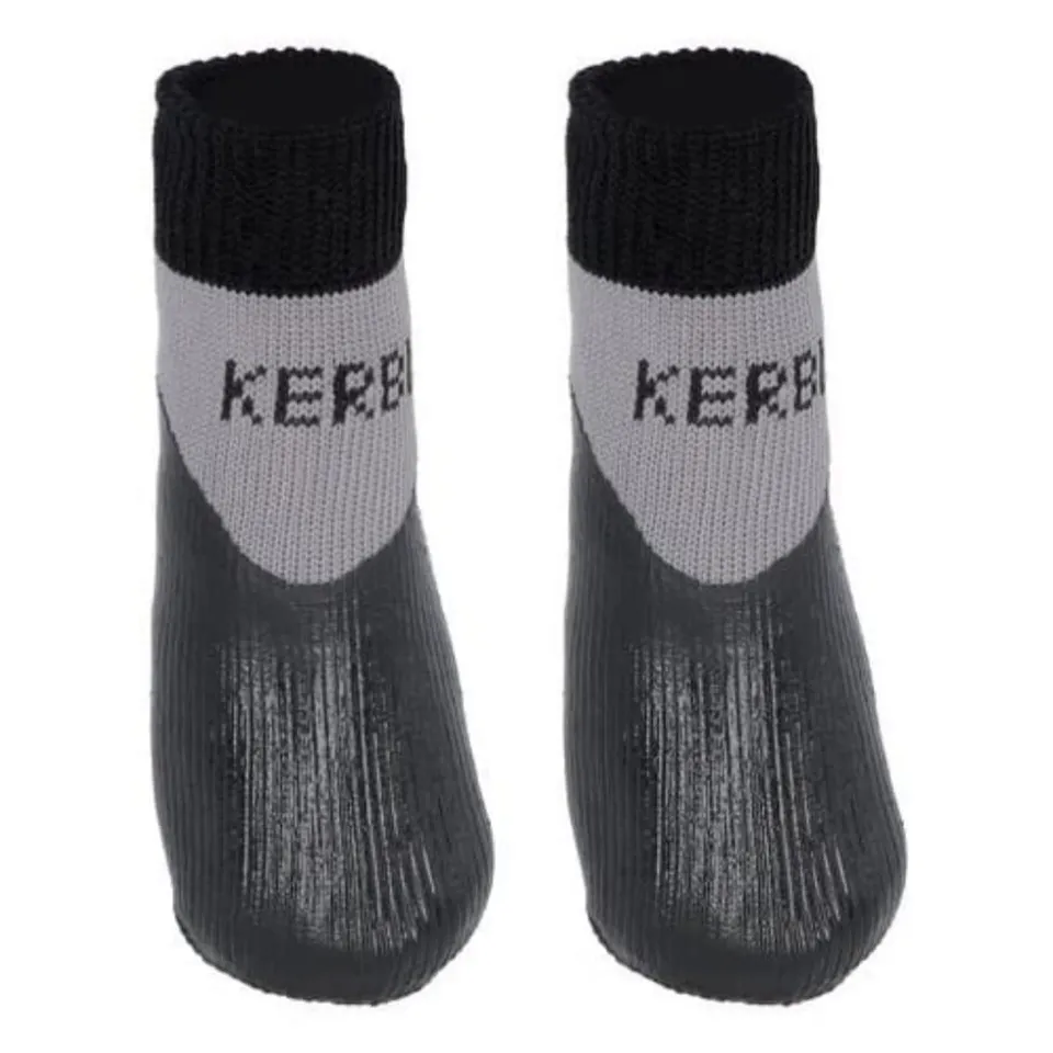 kerbl-pet-chaussettes-susi-noires-pour-chien-taille-l-lot-de-2-antid-rapantes image 1