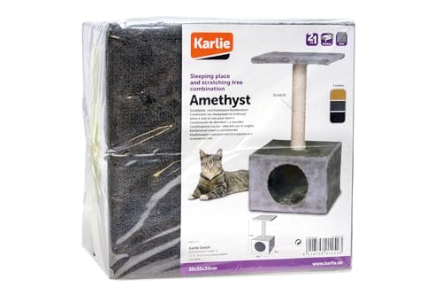 karlie-amethyst-arbre-chat-peluche-et-sisal-gris-30-x-30-x-55-cm image 7
