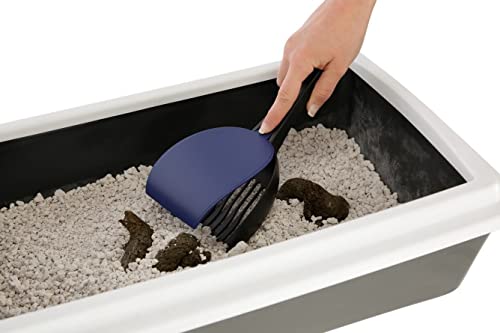 kerbl-pet-pelle-liti-re-shaker-navy-28-x-10-cm-plastique-avec-couvercle image 4