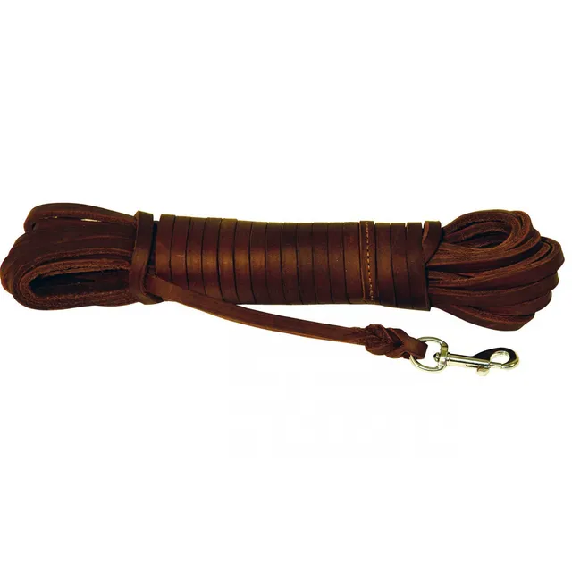 kerbl-vegas-longe-de-recherche-cuir-chien-chevaux-10-m-marron image 1