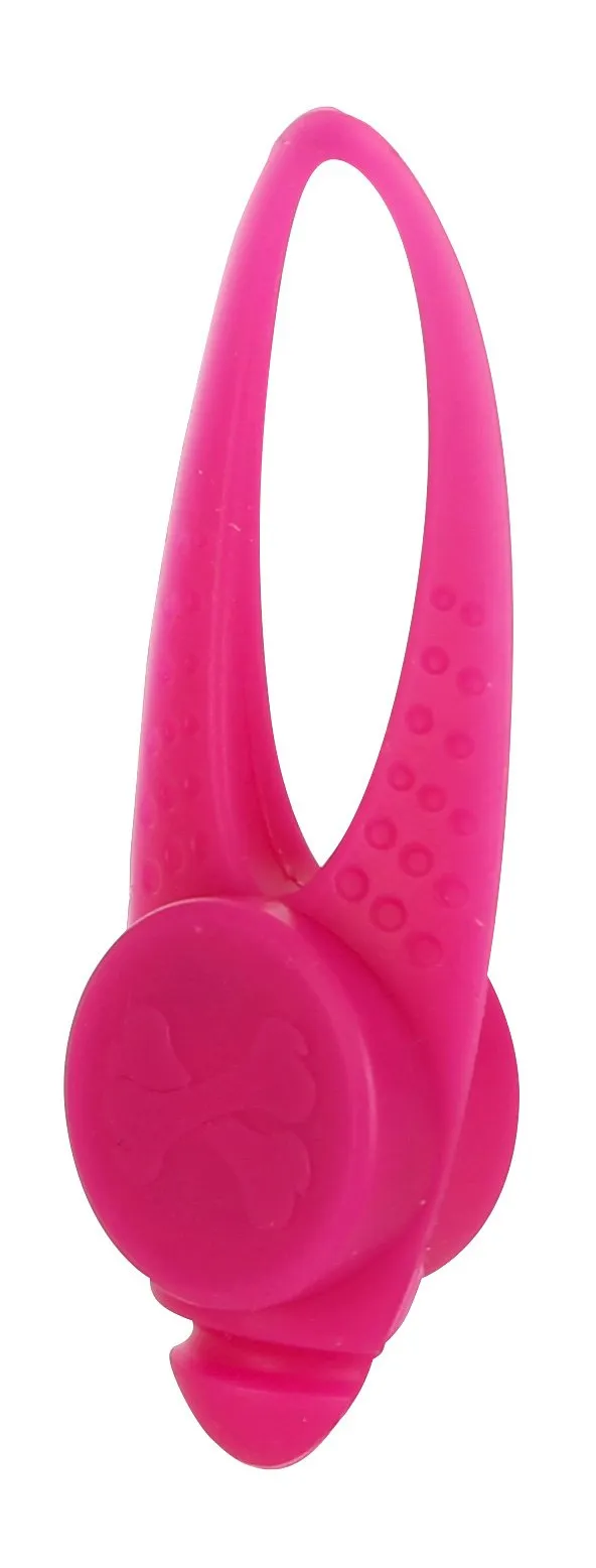 kerbl-pet-pendentif-led-maxi-safe-silicone-rouge-8x3cm image 1