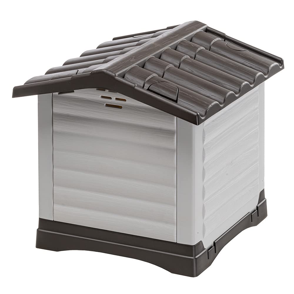 ferplast-dogvilla-50-niche-chien-ext-rieur-plastique-43-x-48-x-h-44-cm image 2