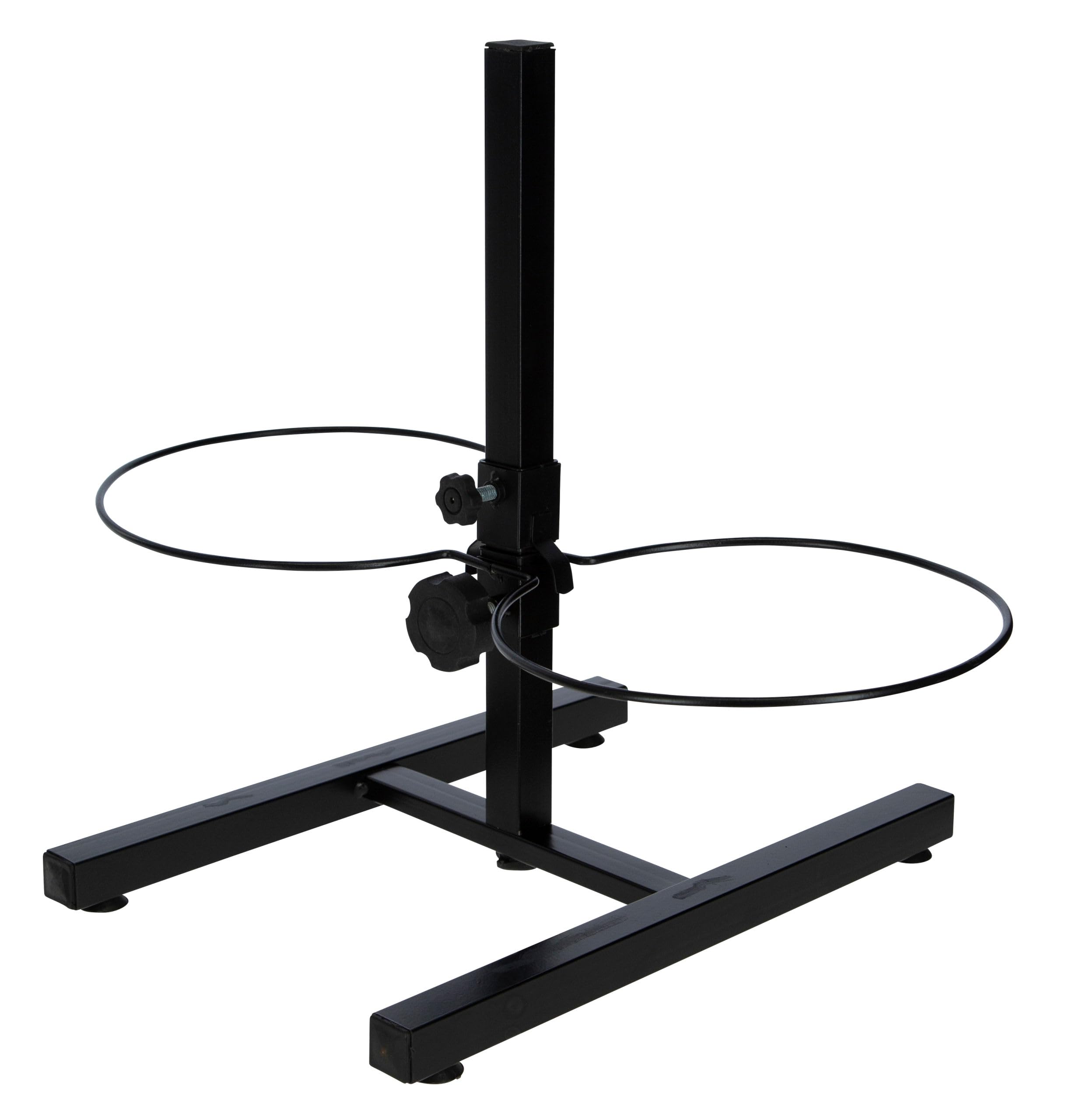 kerbl-mangeoire-sur-pied-r-glable-chien-et-chat-2-x-2800-ml-hauteur-43-cm-noir image 3