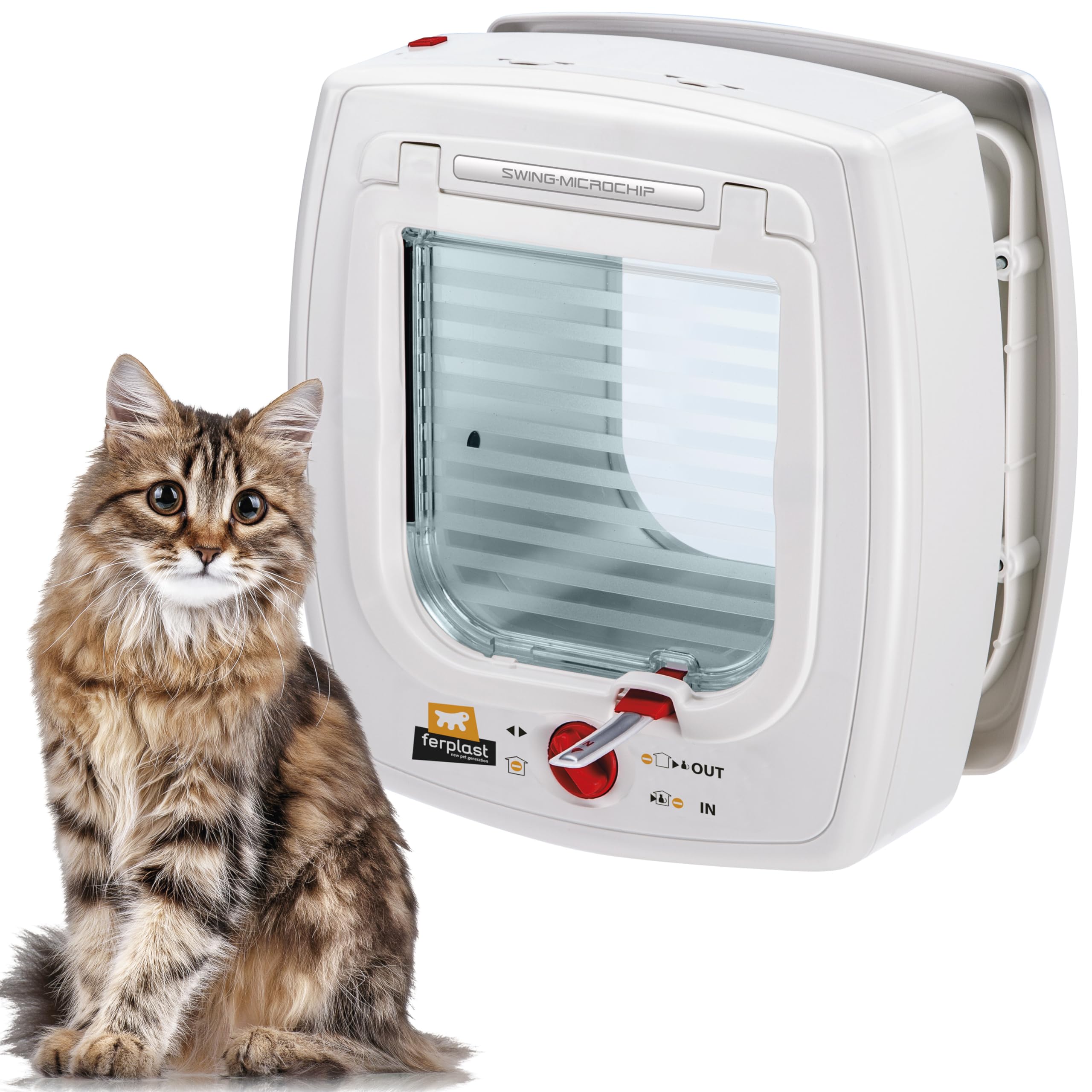 ferplast-swing-microchip-chati-re-puce-lectronique-4-voies-blanche image 1