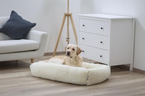 kerbl-pet-fluffy-lit-douillet-pour-chien-et-chat-cr-me-60-x-40-x-22-cm image 6