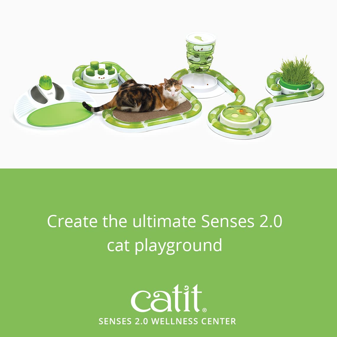 catit-senses-2-0-station-de-massage-verte-centre-bien-tre-pour-chat image 6