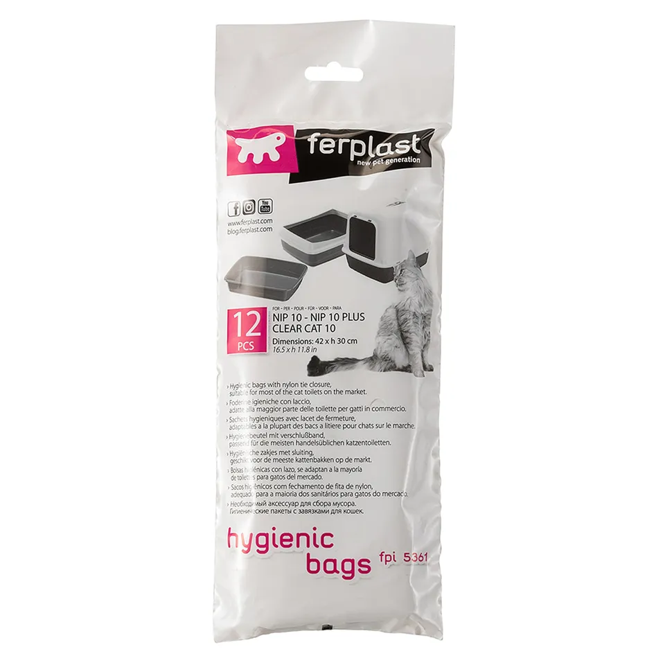 ferplast-fpi-5361-sachets-hygi-niques-pour-bac-liti-re-lot-de-4 image 1
