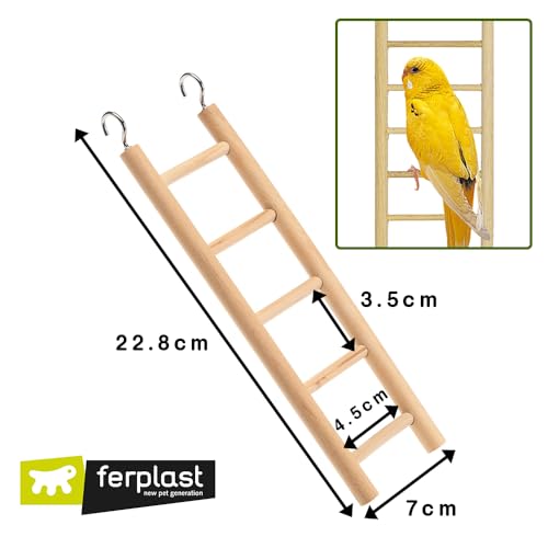 ferplast-chelle-en-bois-pour-cages-oiseaux-accessoire-d-exercice image 4