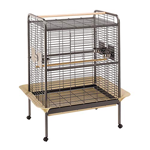 ferplast-expert-70-cage-perroquet-argent-94-5-x-81-x-156-cm-sur-roues image 6