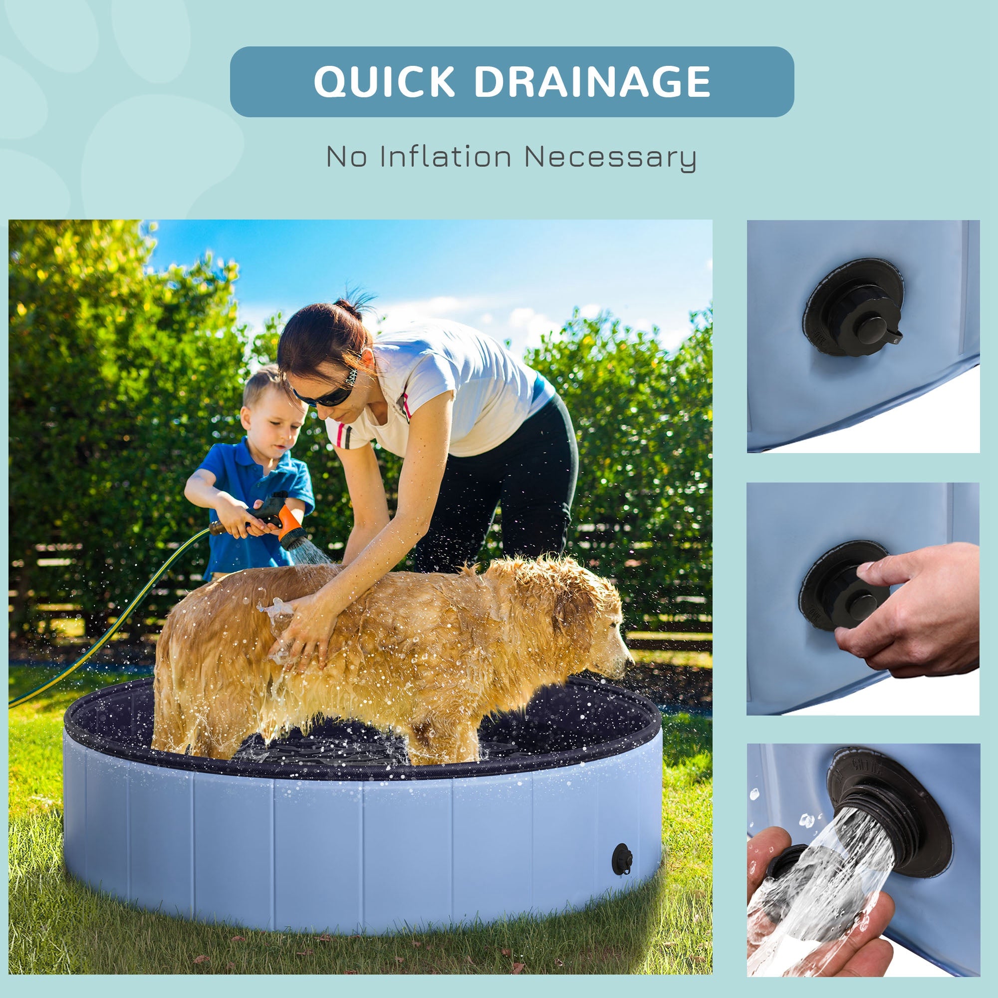 pawhut-piscine-pliable-pour-chien-antid-rapante-120-x-30-cm-bleue image 7