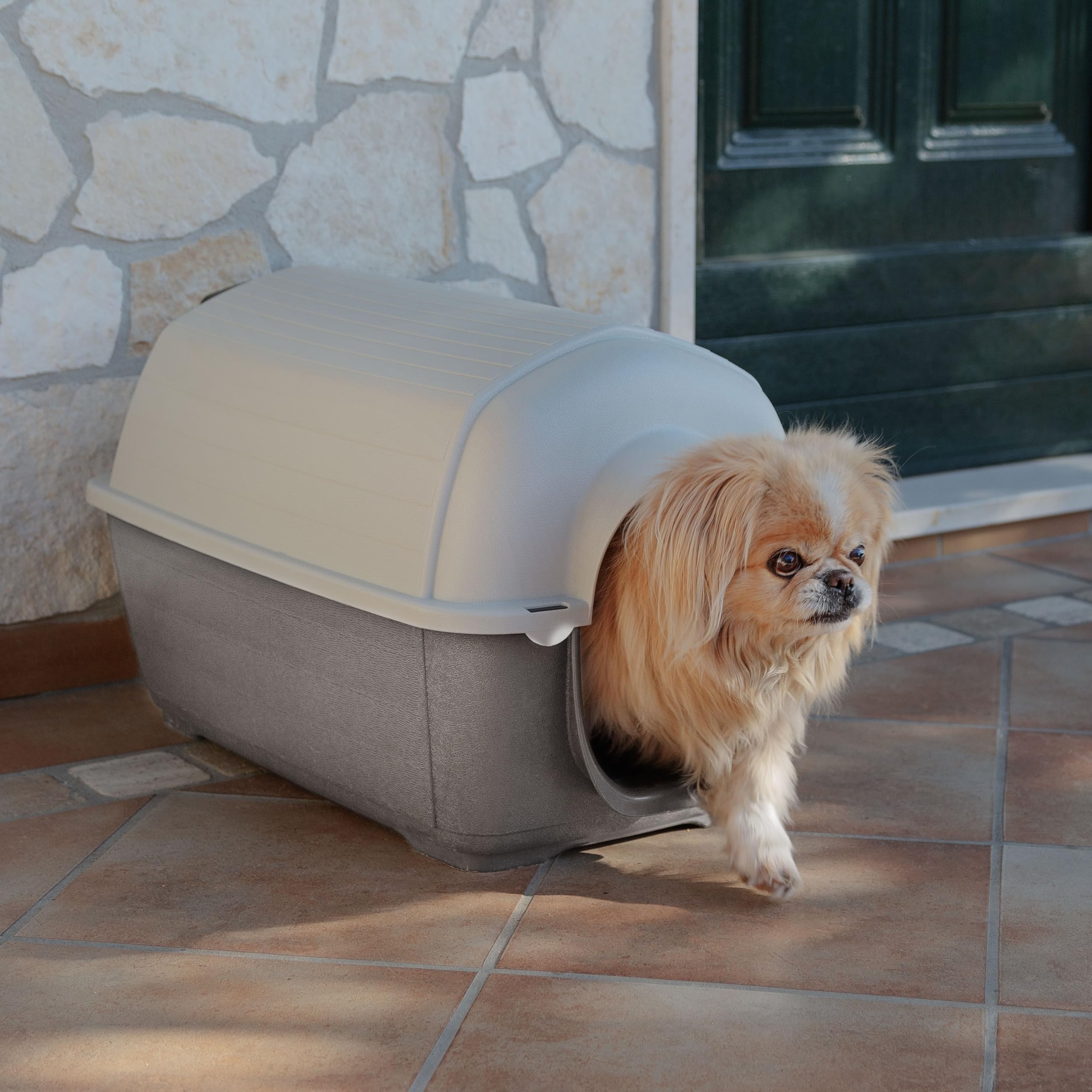 ferplast-kenny-mini-niche-d-ext-rieur-pour-chiens-40-x-66-x-h-40-cm-r-sine-therm image 2