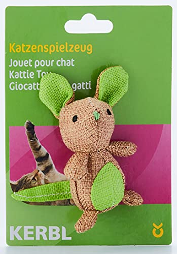 kerbl-pet-souris-nature-en-lin-7-x-9-5-cm-avec-catnip-pour-chat image 8