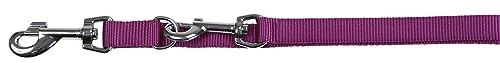 kerbl-pet-laisse-miami-violette-200-cm-x-20-mm-nylon-3-positions image 4