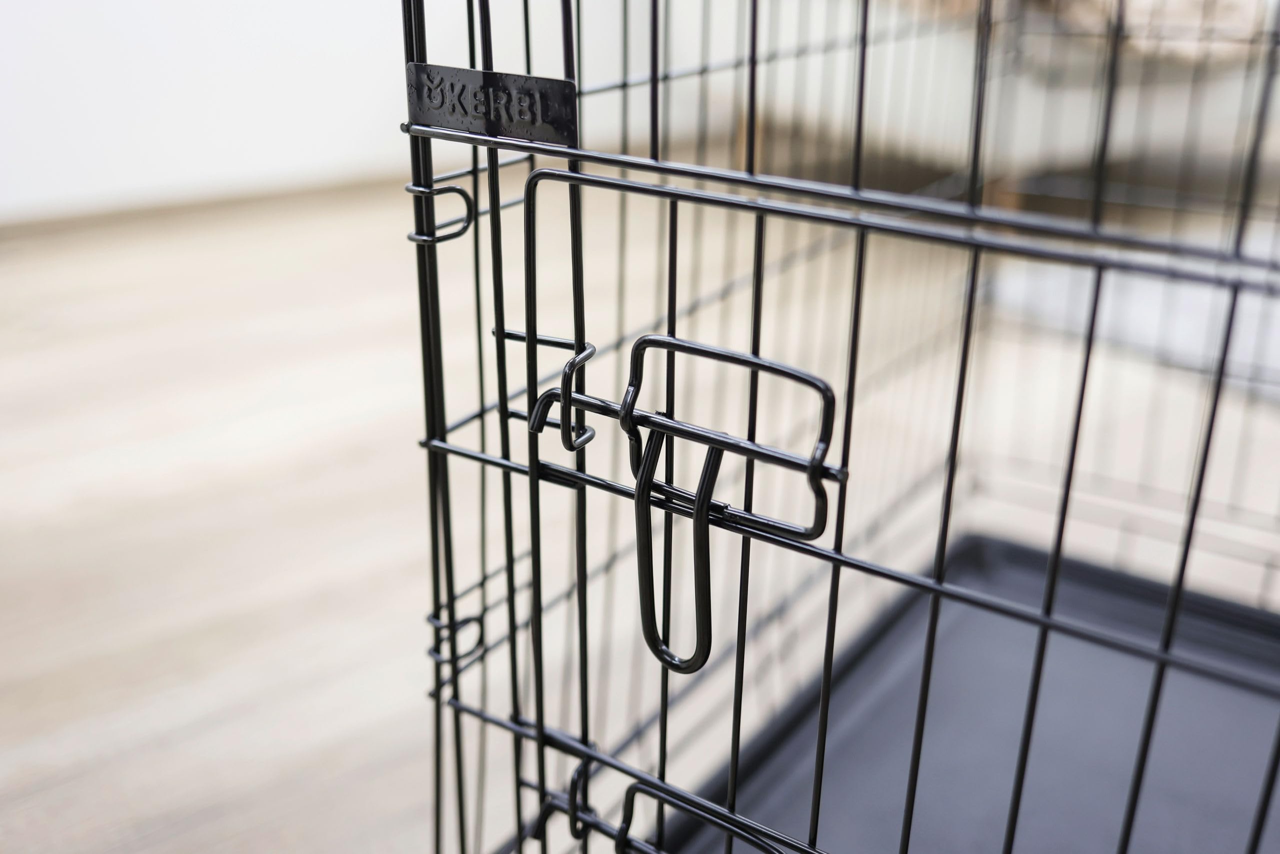 kerbl-pet-cage-de-transport-grillag-e-m-tal-noire-63-x-48-x-57-cm-1-porte image 2