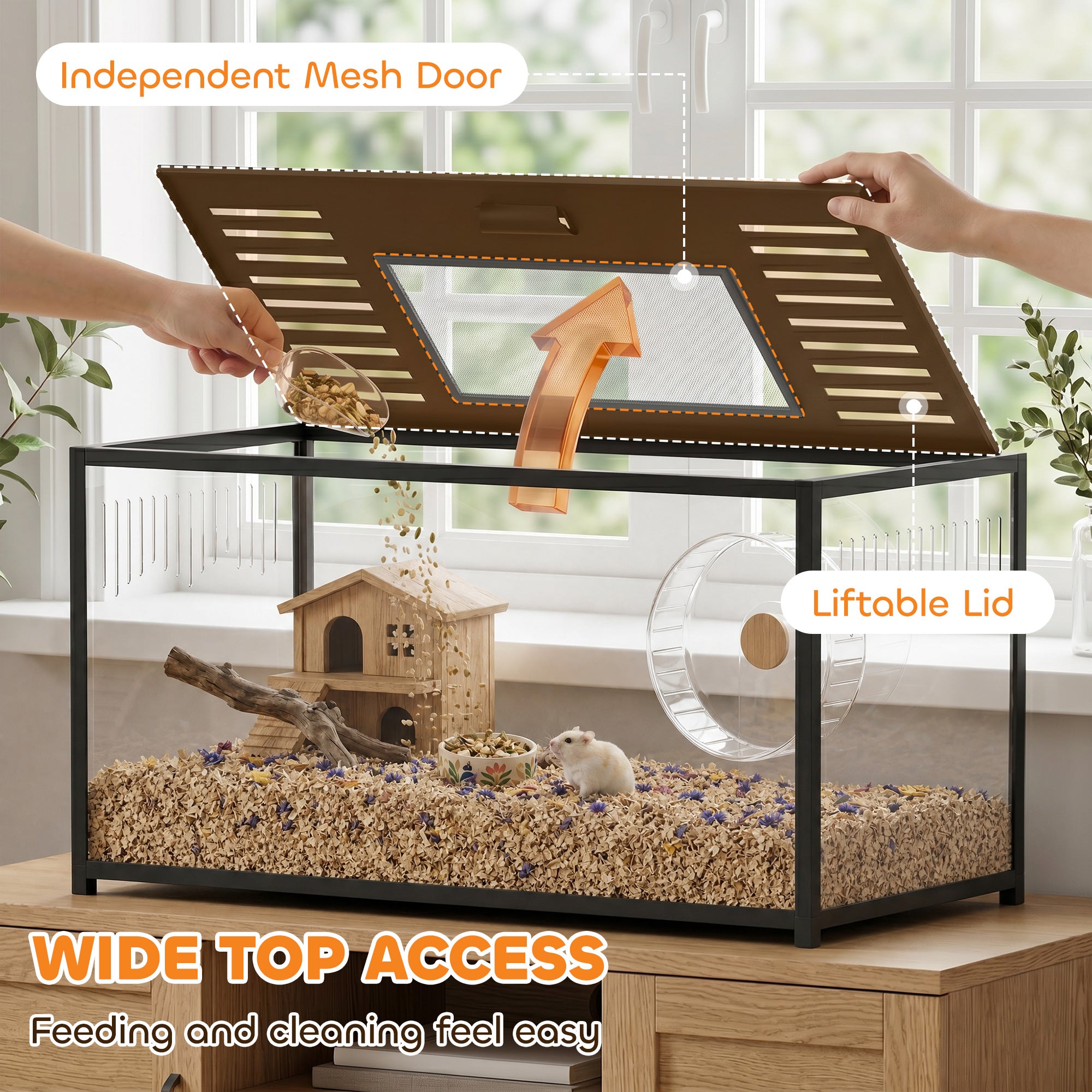 pawhut-cage-hamster-m-tal-anti-rongement-100-x-50-x-52-5-cm-noire image 8