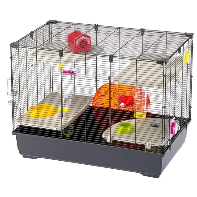 ferplast-village-80-cage-hamster-5-niveaux-82-x-51-x-62-cm-m-tal-plastique image 1