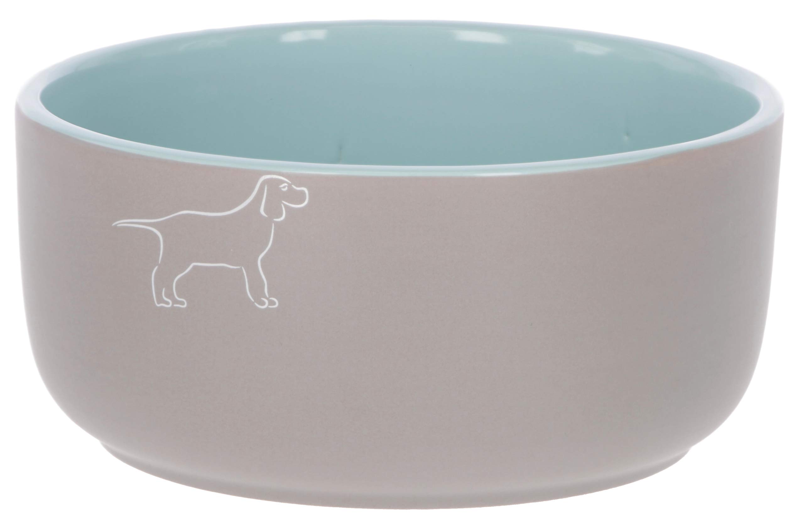 kerbl-pet-gamelle-en-c-ramique-spirit-gris-turquoise-500-ml image 5