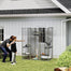 pawhut-enclos-ext-rieur-walk-in-pour-chat-m-tal-avec-5-plateformes-hamac-et-b-ch image 3