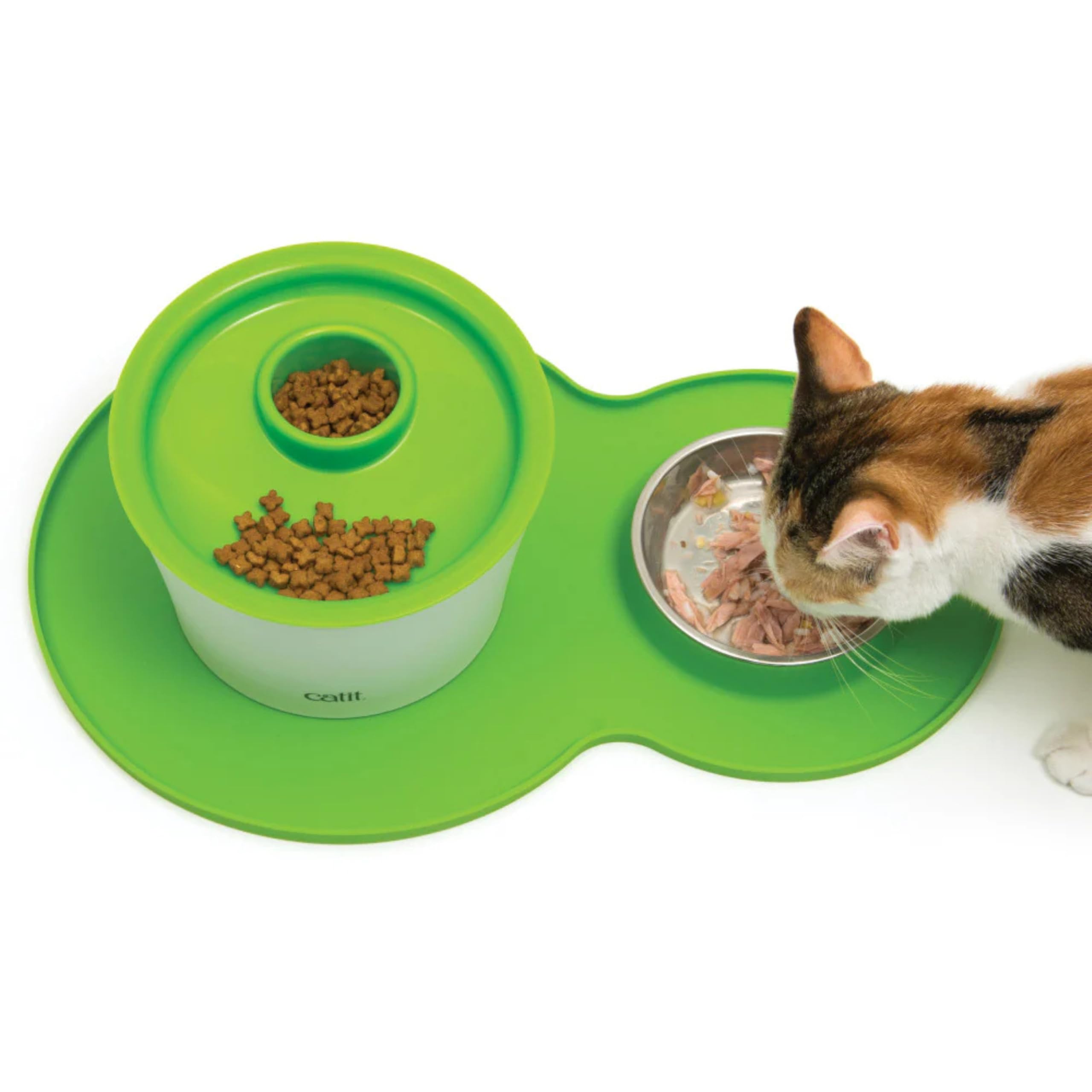 catit-set-de-table-en-silicone-chat-44-5-x-29-cm-vert image 4