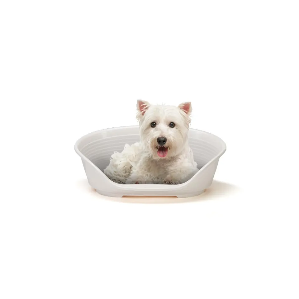 ferplast-siesta-deluxe-panier-chien-chat-plastique-54-x-35-x-h-21-5-cm-blanc image 1