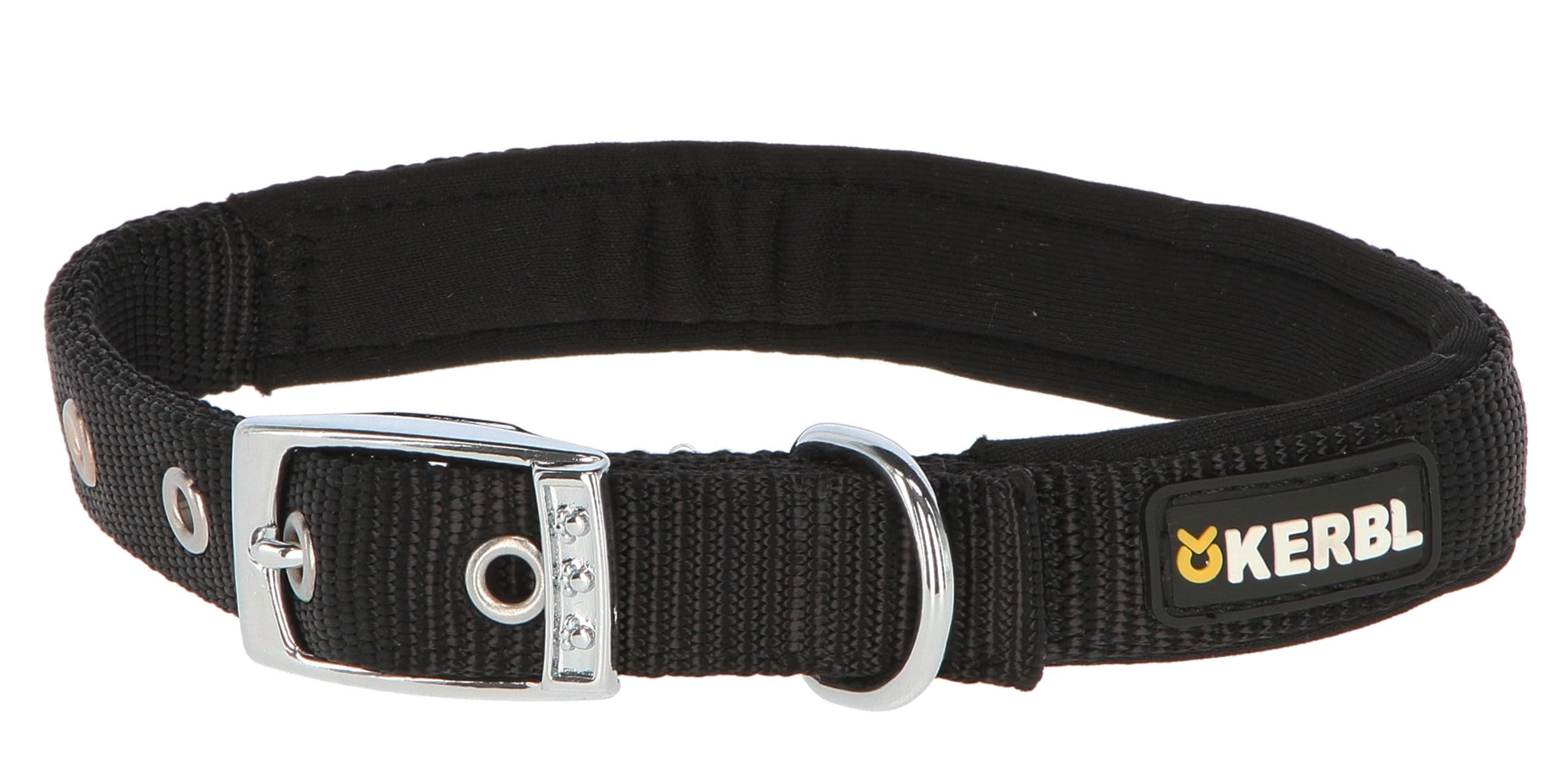 kerbl-miami-plus-collier-pour-chien-noir-53-61-cm-x-38-mm image 1