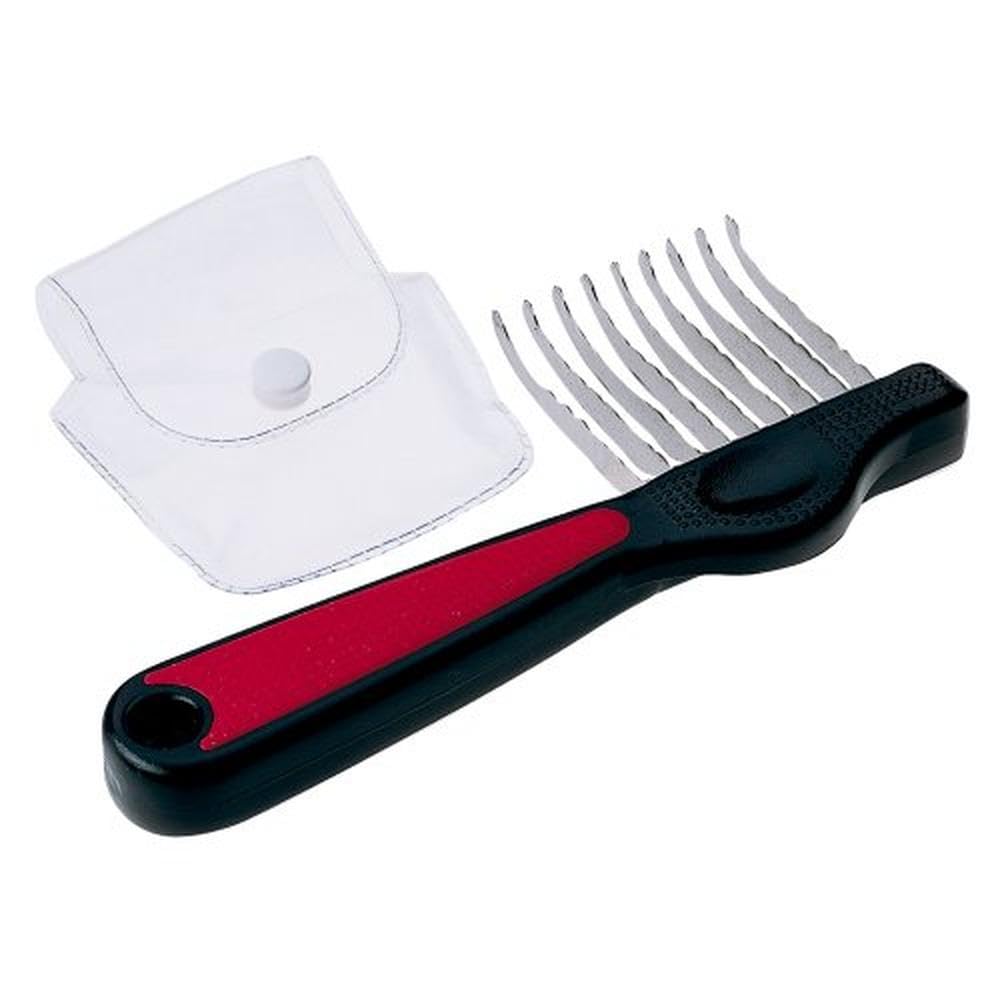 ferplast-gro-5968-peigne-coupe-n-uds-chien-poils-mi-longs-lames-acier-tui image 1