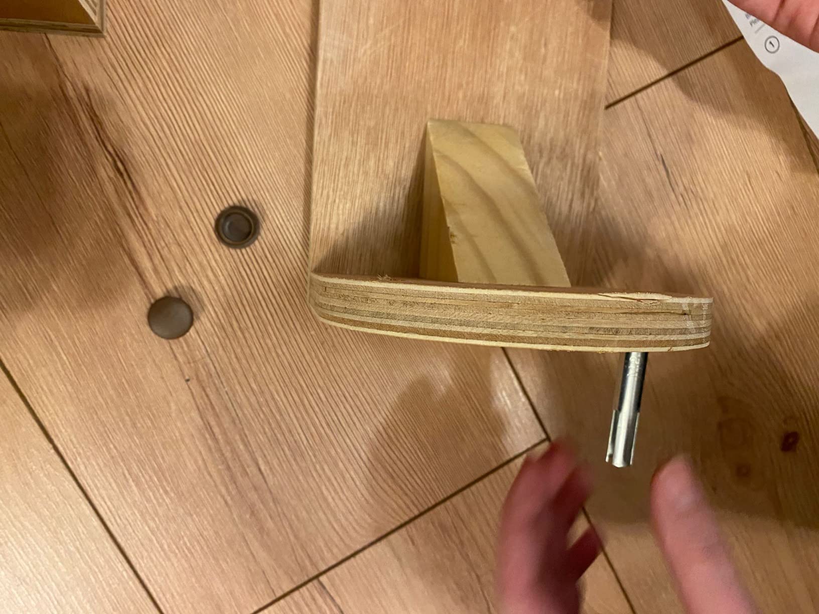 Je recommande avec bonnes chevilles