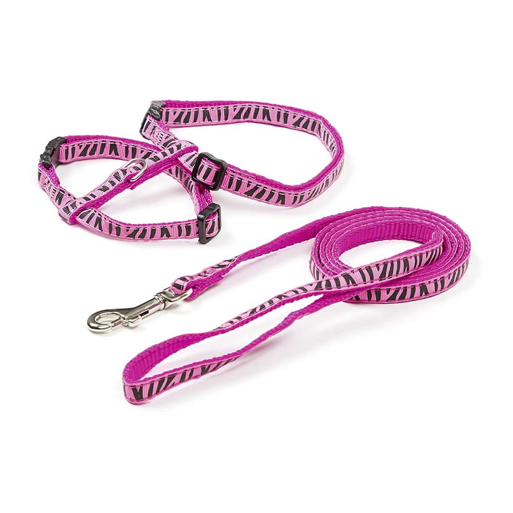 kerbl-ensemble-harnais-laisse-pour-chat-rose-120-cm image 3