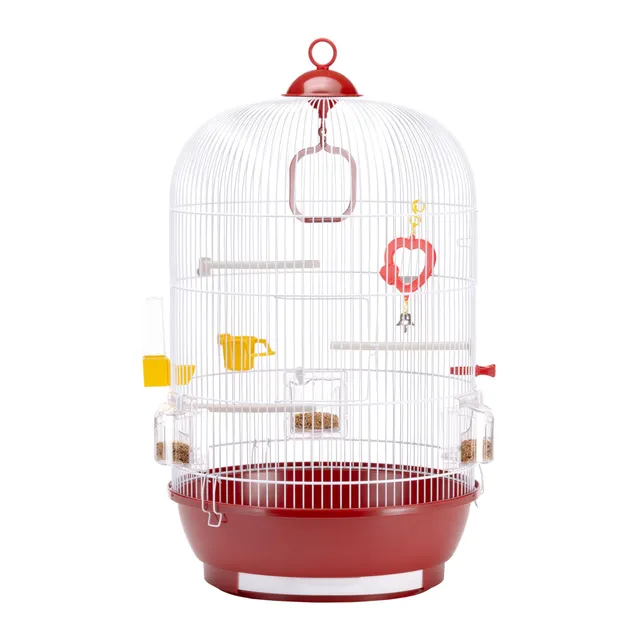 ferplast-diva-cage-oiseaux-m-tal-40-x-65-cm-canaris-perruches-avec-accessoires image 1
