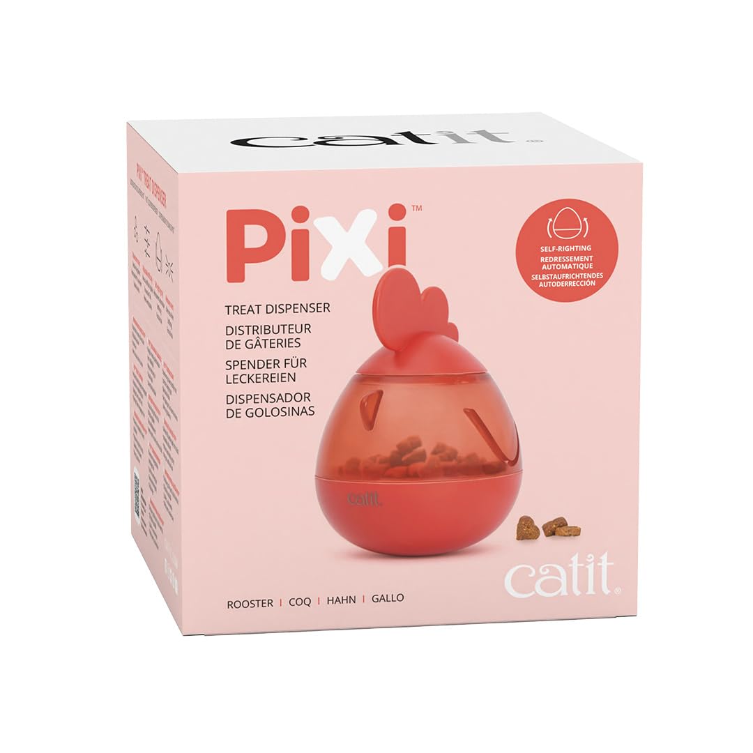 catit-pixi-distributeur-de-friandises-pour-chat-coq-jouet-interactif-mobile image 1