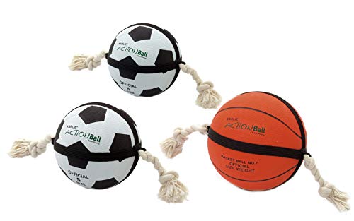 karlie-actionball-foot-balle-19-cm-jouet-caoutchouc-avec-poign-es-corde-taille-s image 4