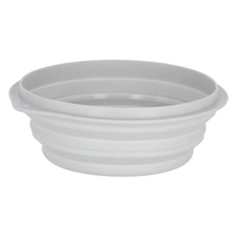kerbl-pet-gamelle-de-voyage-en-silicone-gris-2000-ml image 1