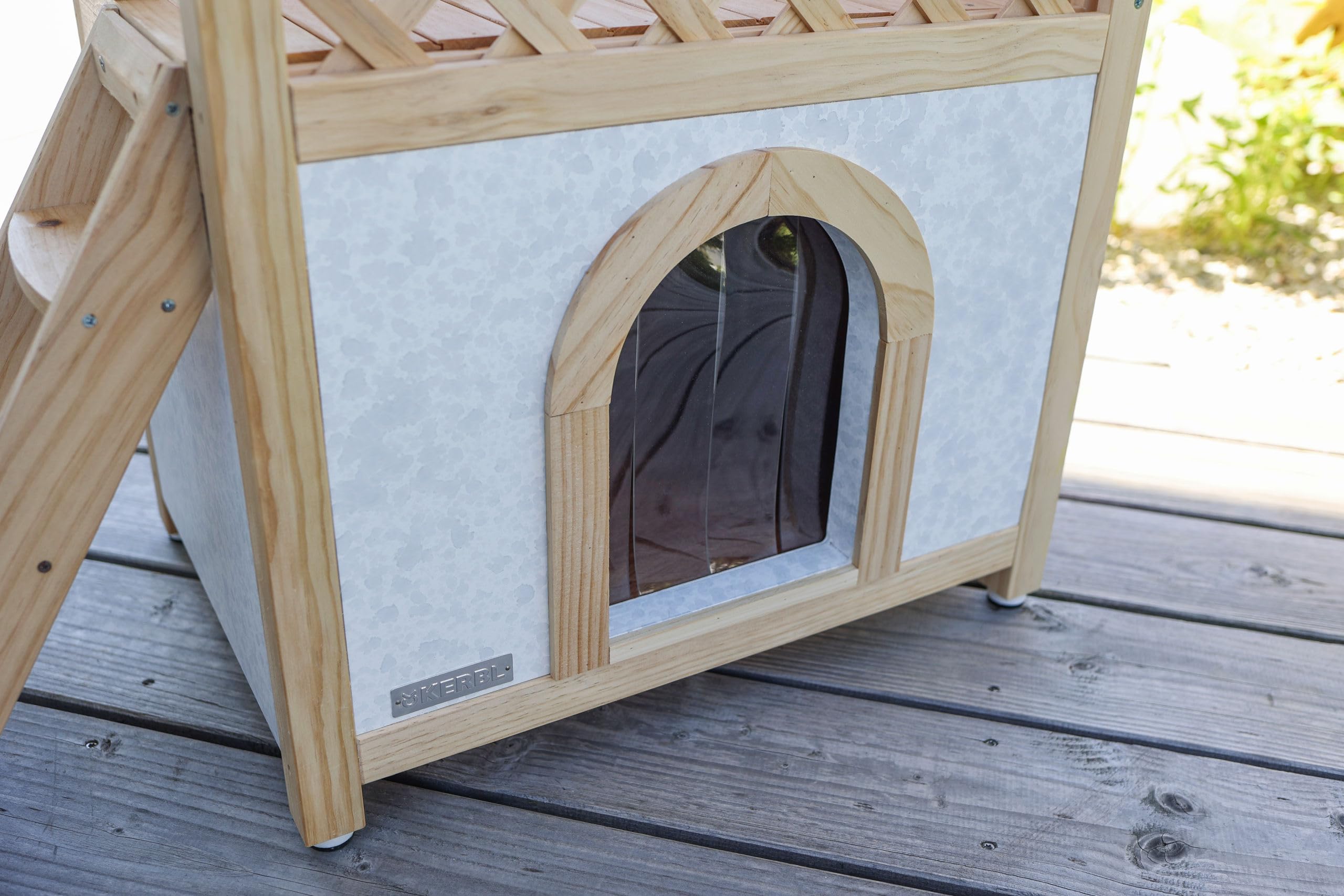 kerbl-maisonnette-pour-chat-tyrol-alpin-88x57x77-cm-abri-ext-rieur-isol image 4