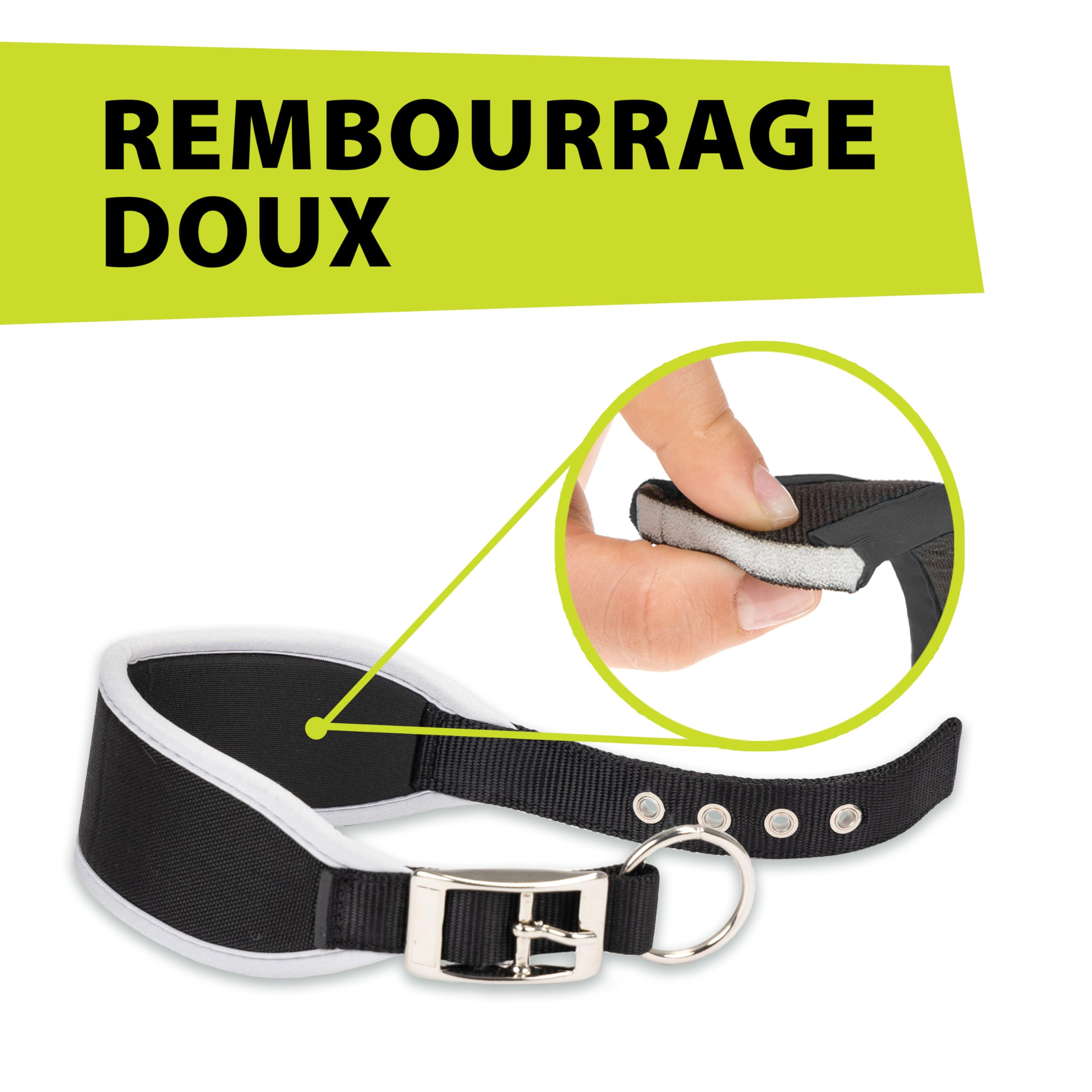 ferplast-ergocomfort-c15-33-collier-chien-l-vrier-argent image 6