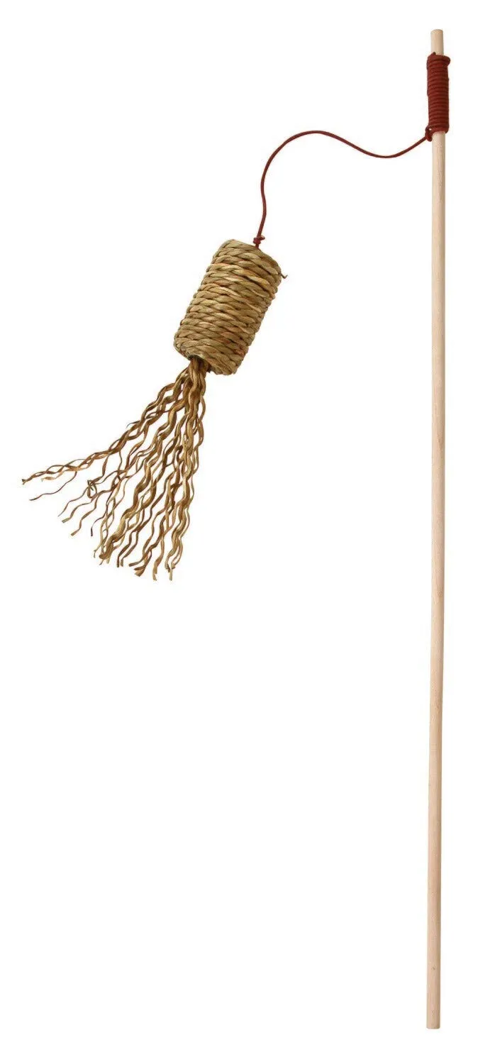 kerbl-nature-canne-p-che-pour-chat-41-cm-bl-tress image 1