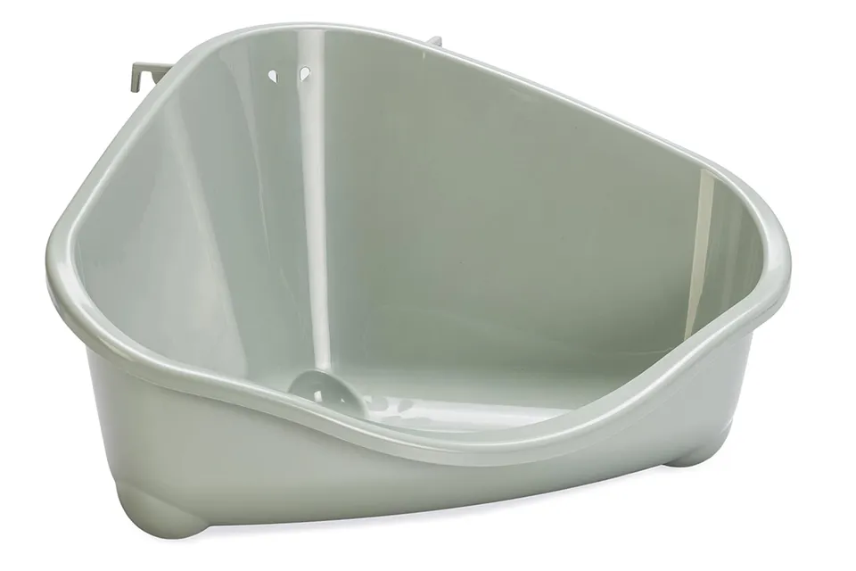 karlie-eco-toilette-rongeurs-35x18-5x20-5-cm-vert-bac-d-angle-recycl image 1