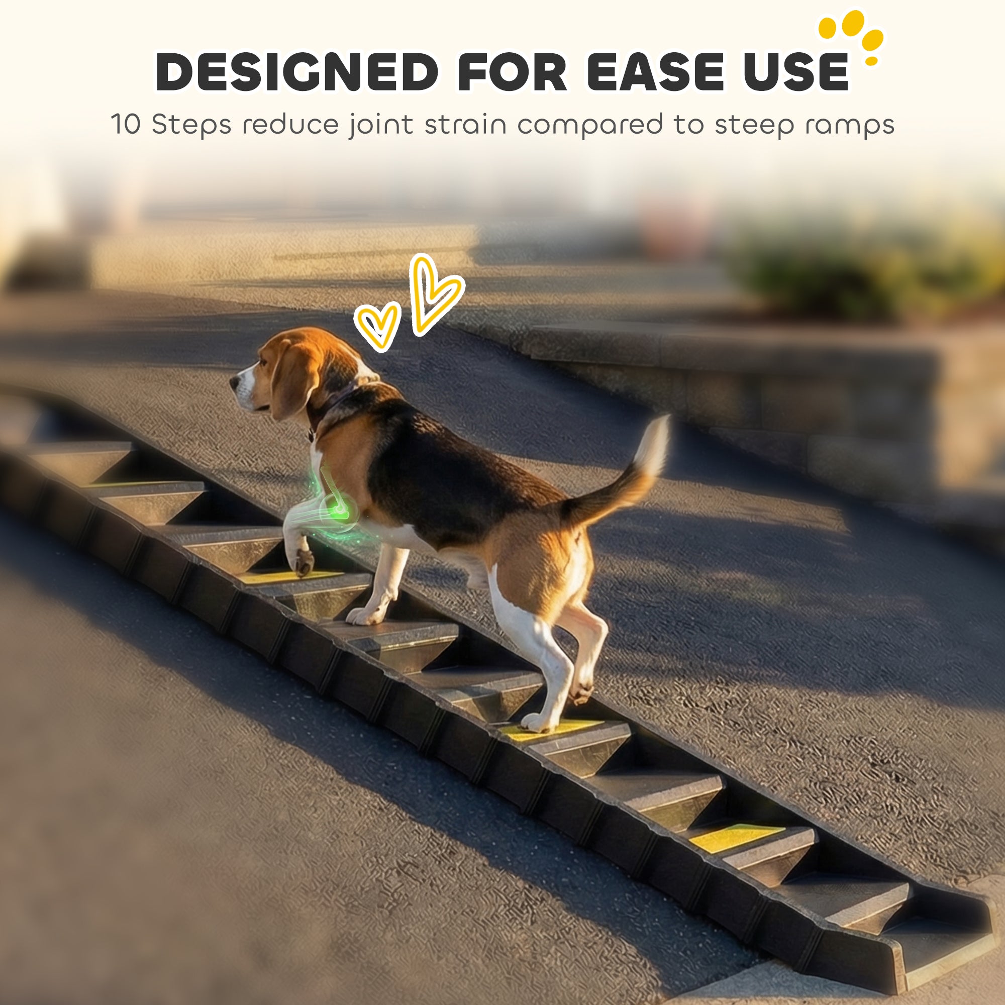 pawhut-rampe-pliable-pour-chien-escalier-10-marches-pour-voiture-suv-et-camion-n image 6