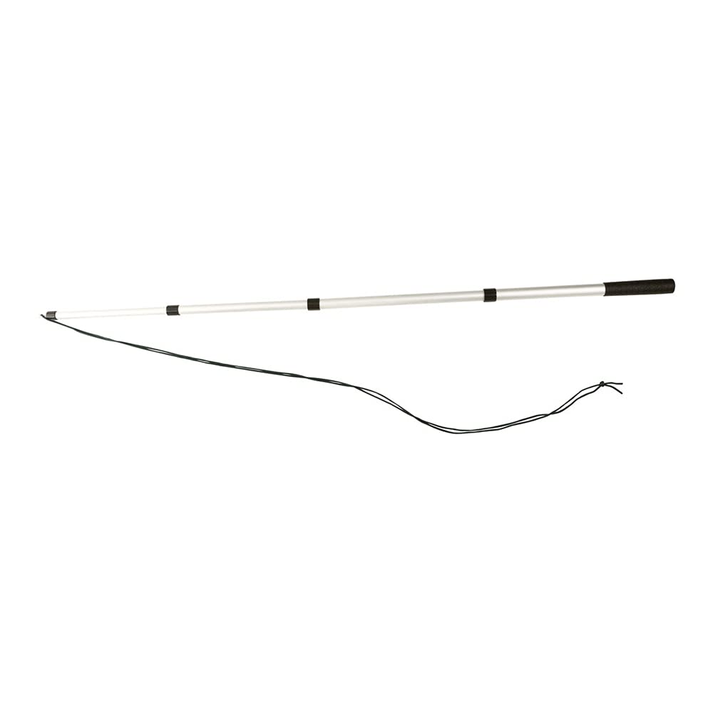kerbl-canne-p-che-alu-t-lescopique-pour-chien-47-130-cm-noir image 1
