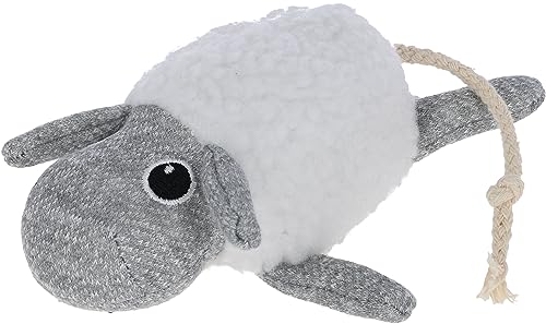 kerbl-mouton-peluche-pour-chiot-blanc-gris image 3