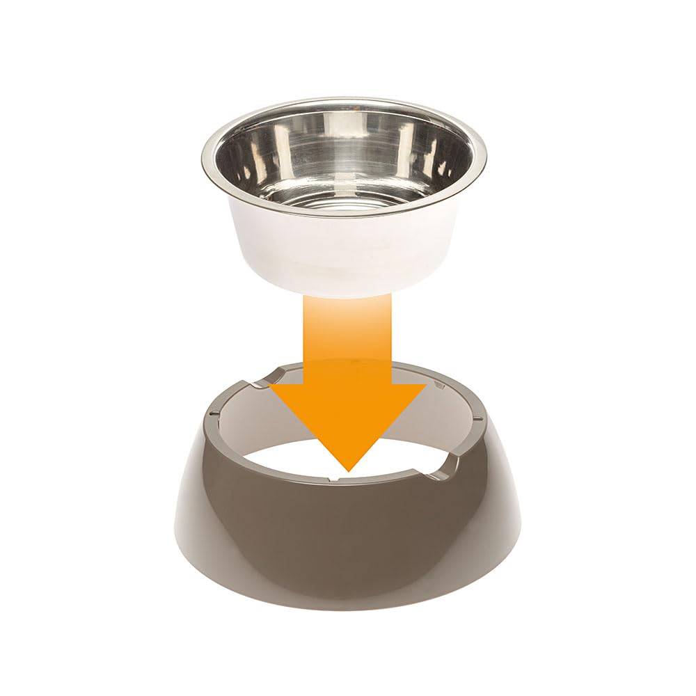 ferplast-gamelle-jolie-pour-chien-et-chat-petit-format-0-5-l-bol-acier-inoxydabl image 4
