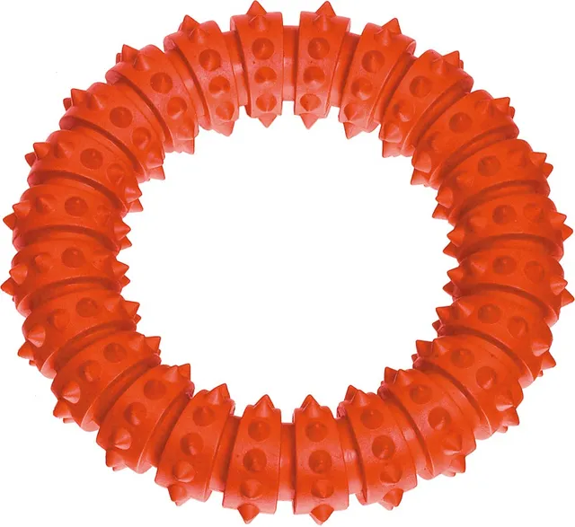 karlie-flamingo-anneau-aquatique-ruffus-pour-chien-orange-15-cm image 1