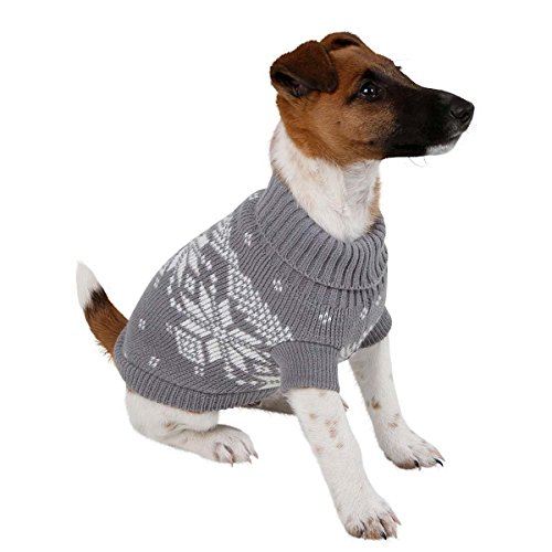 kerbl-lillehammer-pullover-pour-chien-gris-blanc-taille-xxs image 6