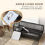pawhut-cage-lapin-46-5-avec-enclos-pliable-roulettes-et-biberon-habitat-petit-an image 6