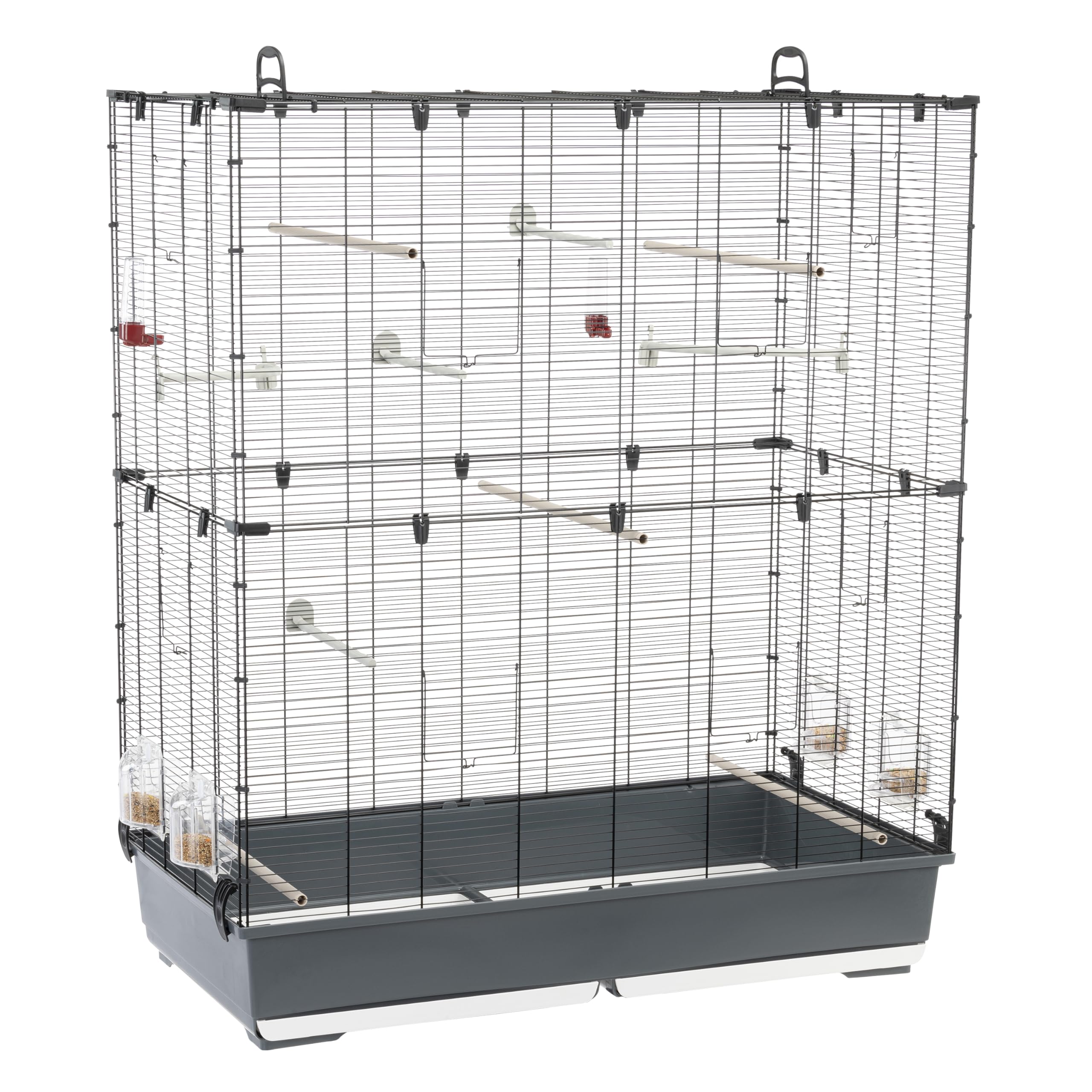 ferplast-planeta-voli-re-cage-oiseaux-sur-pied-roulettes-99-5-x-53-x-h-171-5-cm image 6