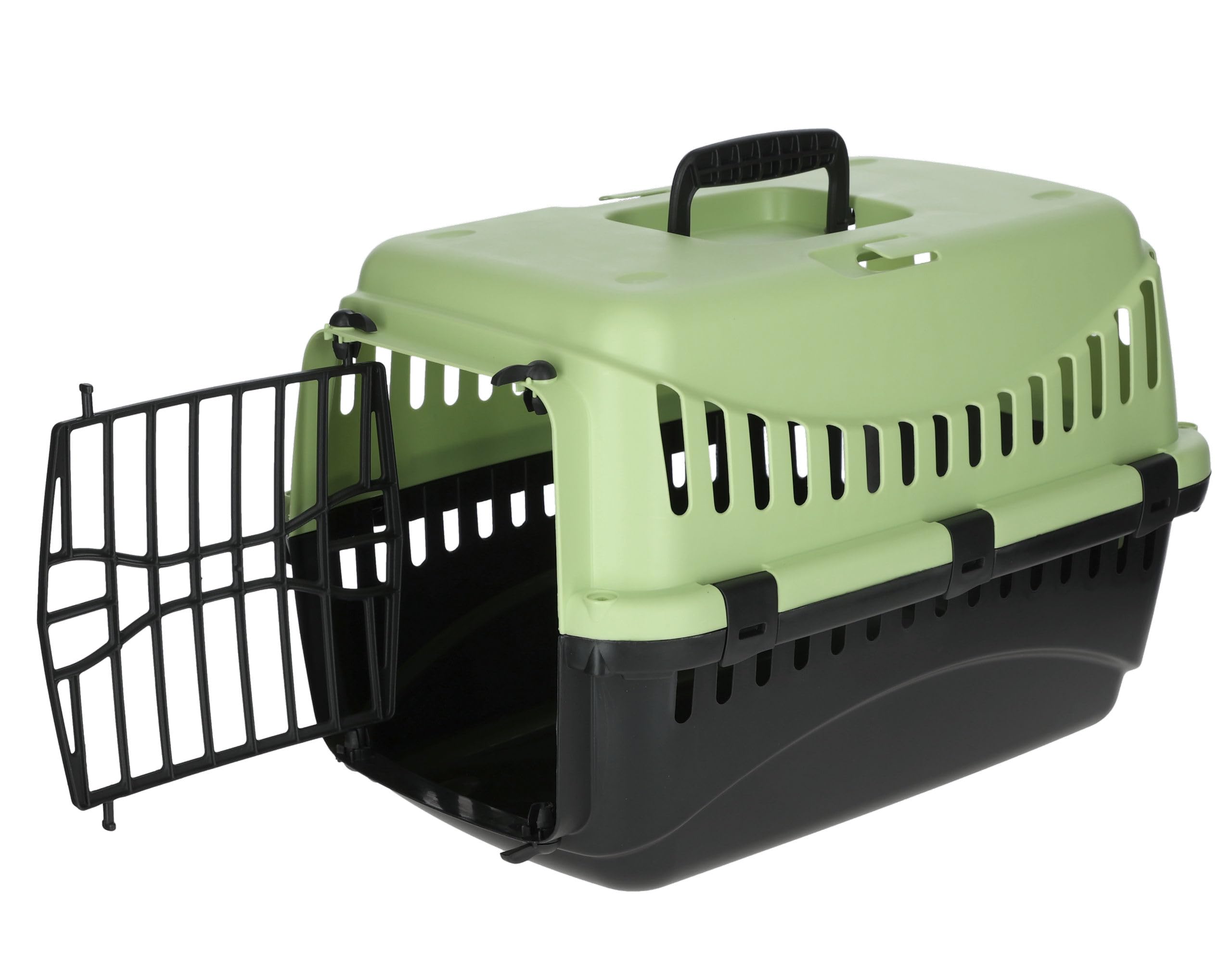 kerbl-cage-de-transport-expedition-vert-noir-45-x-30-x-30-cm-bo-te-de-transport- image 3