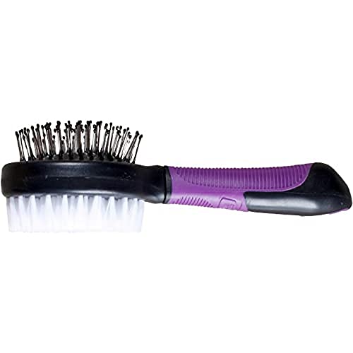 karlie-flamingo-1030272-professional-brosse-2-en-1-poils-et-stylet-21-cm-violet- image 2