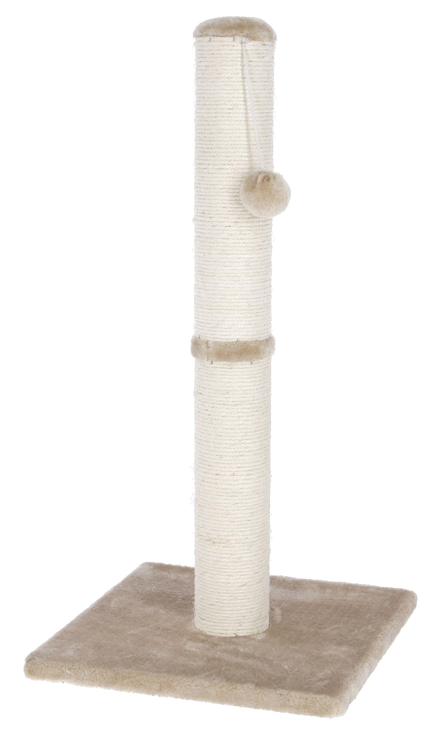 kerbl-opal-maxi-arbre-chat-beige-sisal-naturel-38-x-38-x-78-cm image 1
