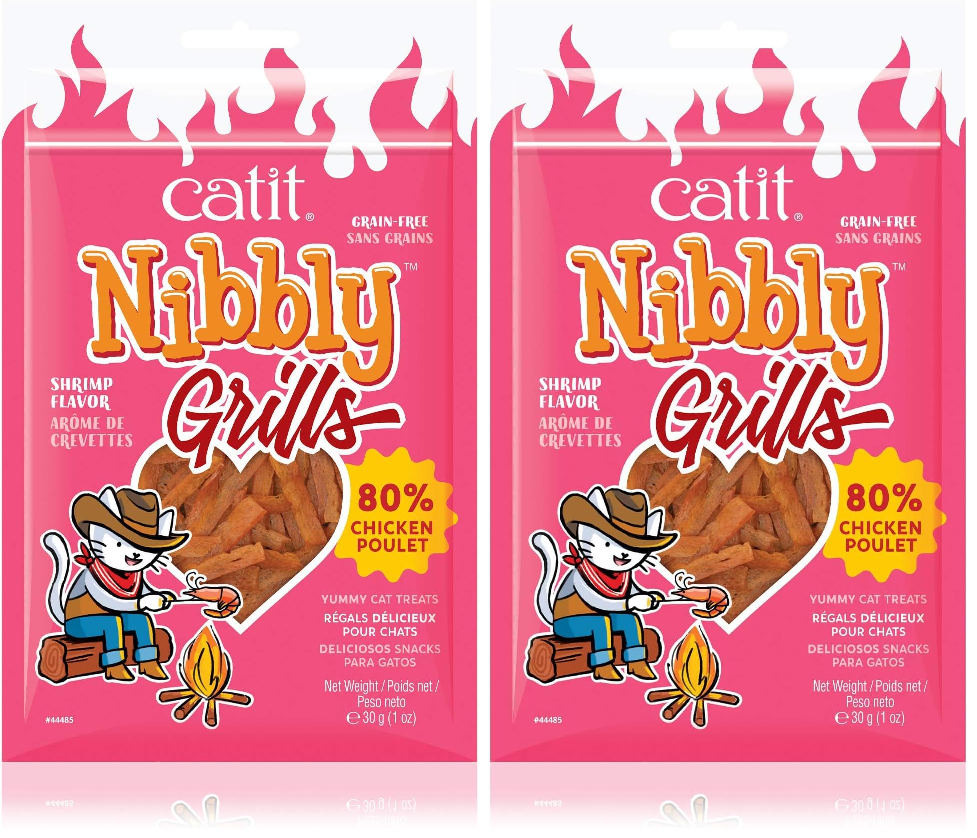 catit-nibbly-grills-poulet-et-crevettes-pour-chat-30-g image 8