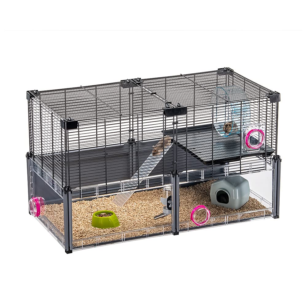 ferplast-multipla-hamster-cage-hamster-et-souris-modulable-72-5-x-37-5-x-h-42-cm image 1