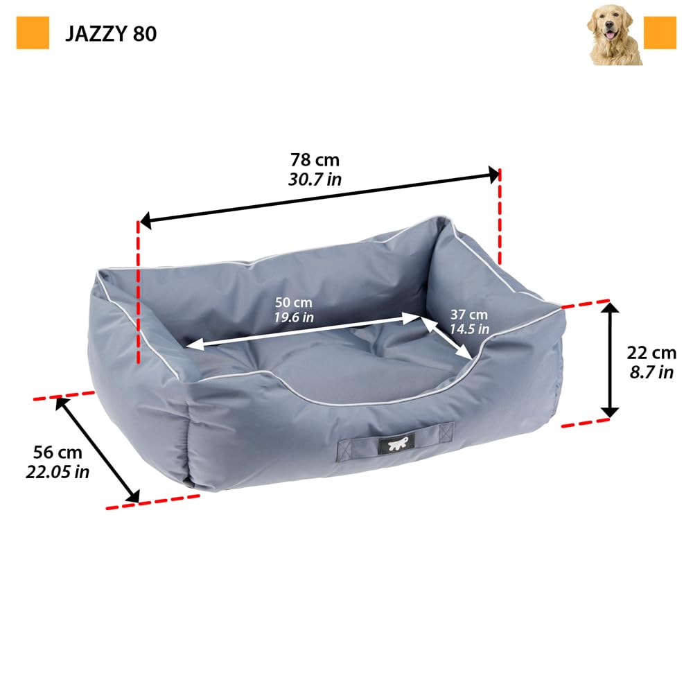 ferplast-coussin-chien-grande-taille-anti-rayures-imperm-able-78-x-56-x-22-cm-gr image 2